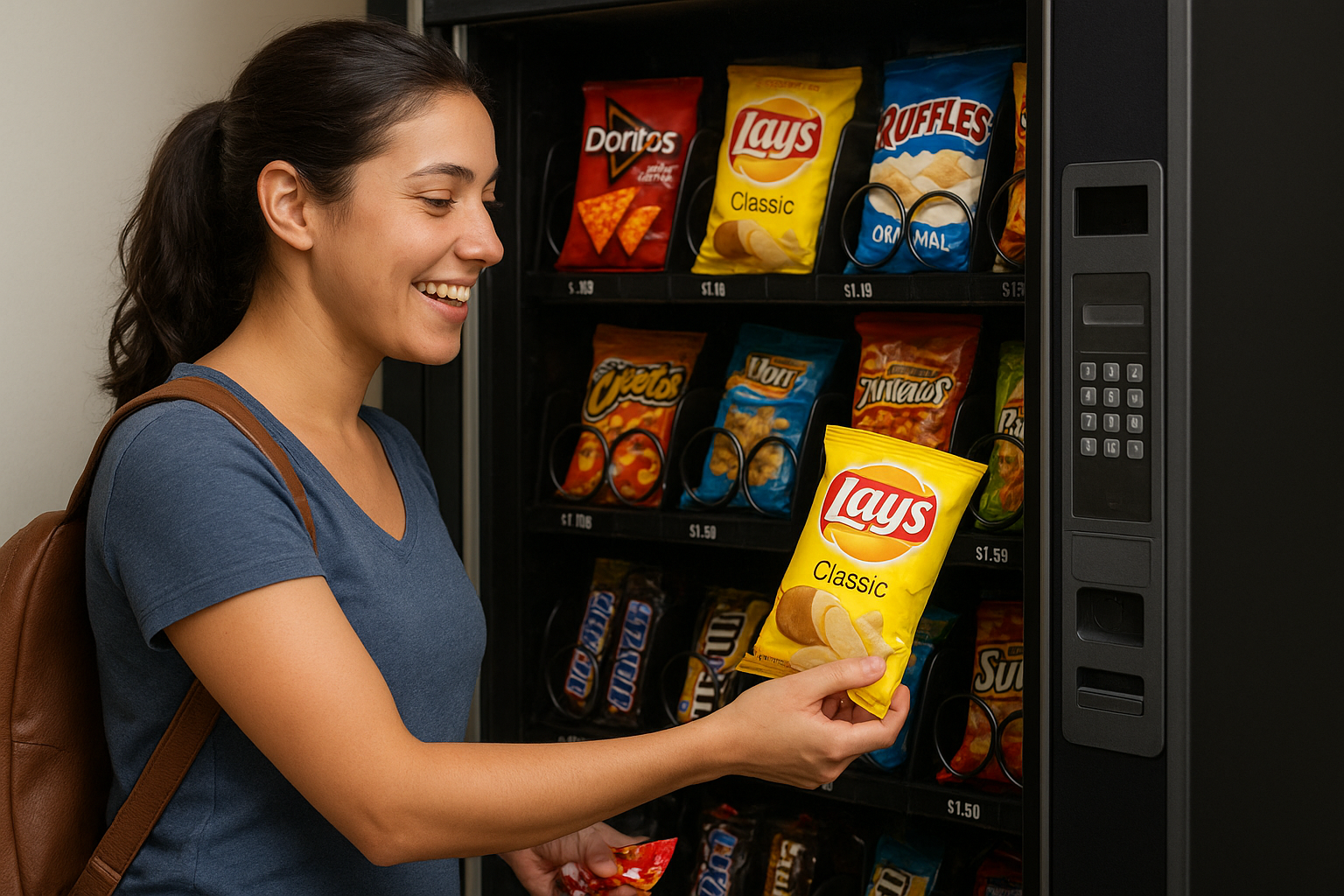 Why Every School Dorm Should Have a Vending Machine